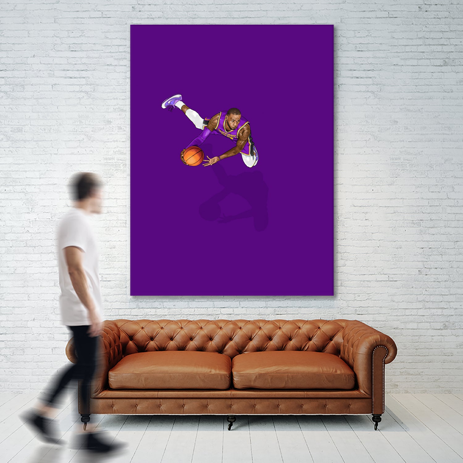 Frequent Fliers / LeBron by Jason Ratliff on GIANT ART