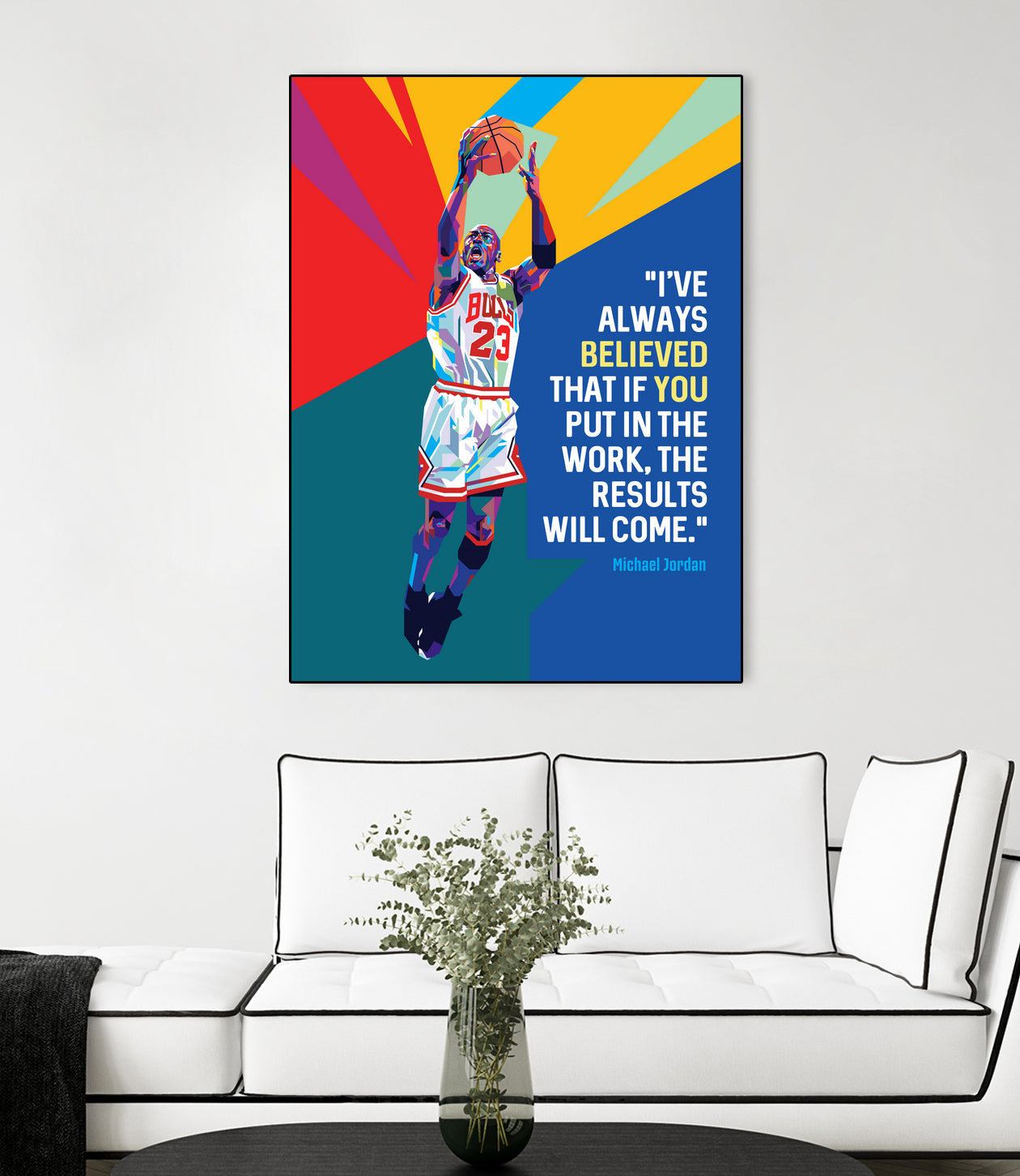 Michael Jordan Quote by Laksana Ardie on GIANT ART