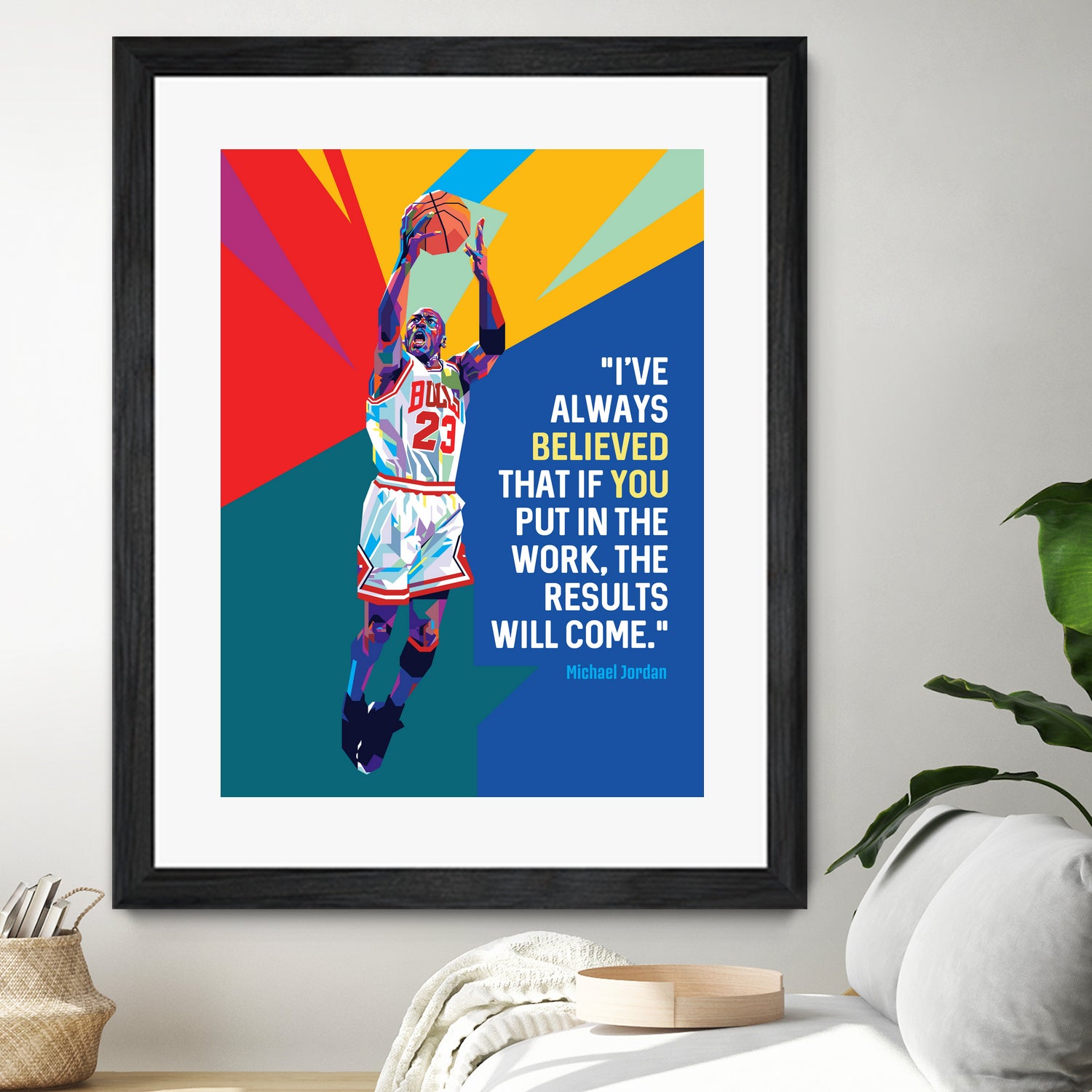 Michael Jordan Quote by Laksana Ardie on GIANT ART