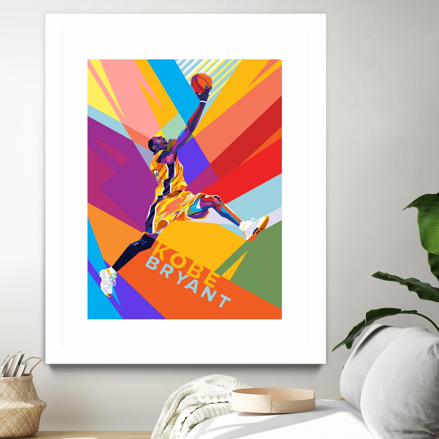 Young Kobe Bryant Pop Art by Laksana Ardie on GIANT ART