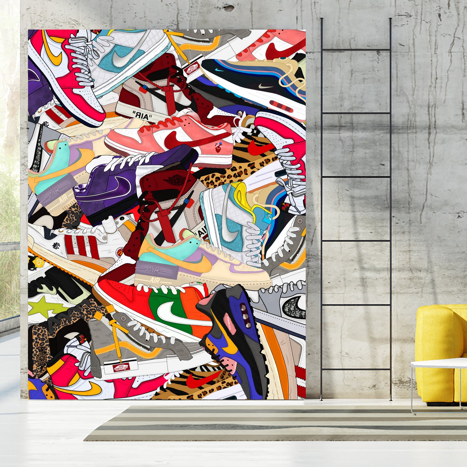 All The Best Sneakers by Yanuar Ahmat on GIANT ART