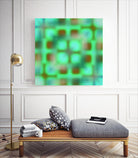 Pi_Dot_Pi_1-2_3 by Xosé Salgado on GIANT ART - orange digital square