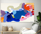 This-is-What-I-Suggest by Clarie Desjardins on GIANT ART - orange abstract