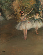 Two Dancers on a Stage, 1874 by Edgar Degas on GIANT ART - white figurative