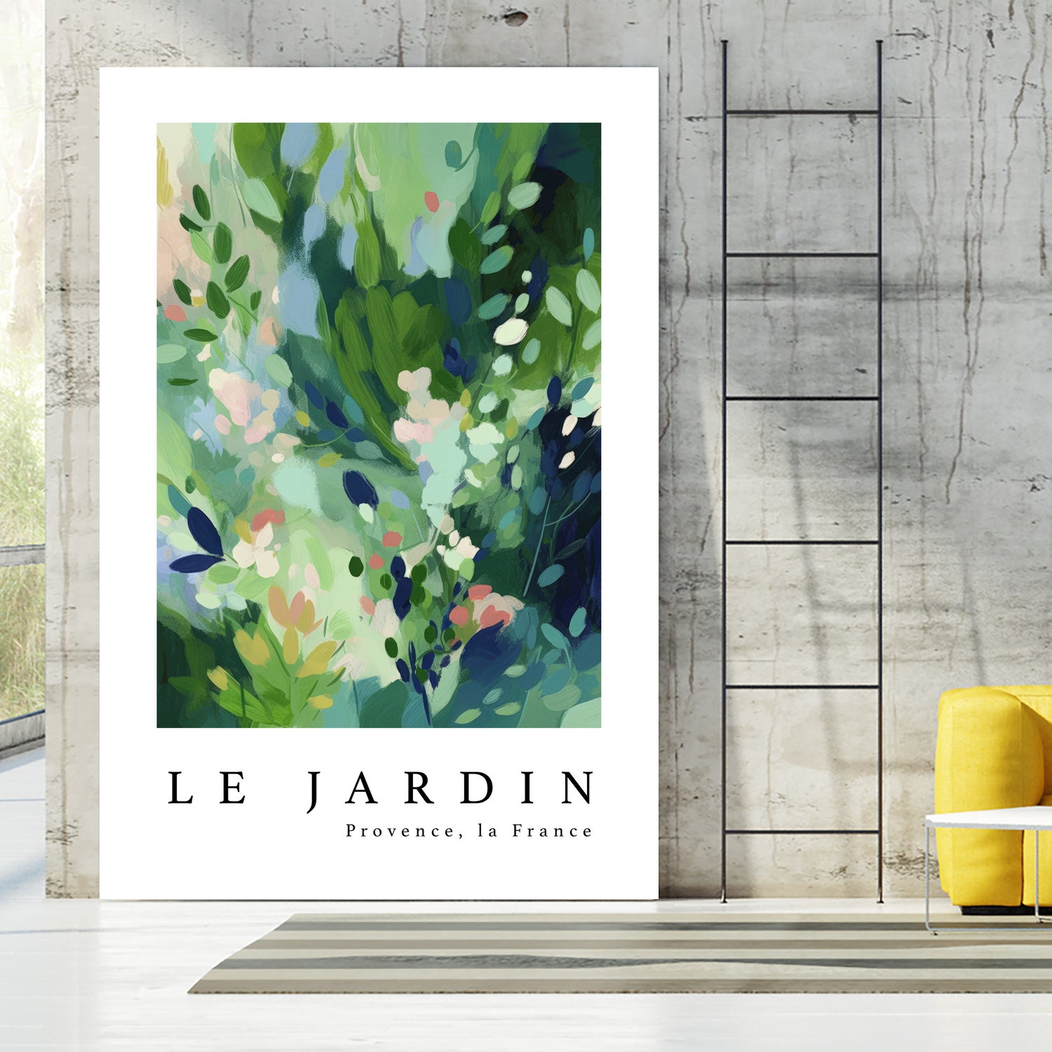 Le jardin by M Studio on GIANT ART - pink flowers