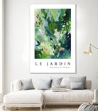 Le jardin by M Studio on GIANT ART - pink flowers