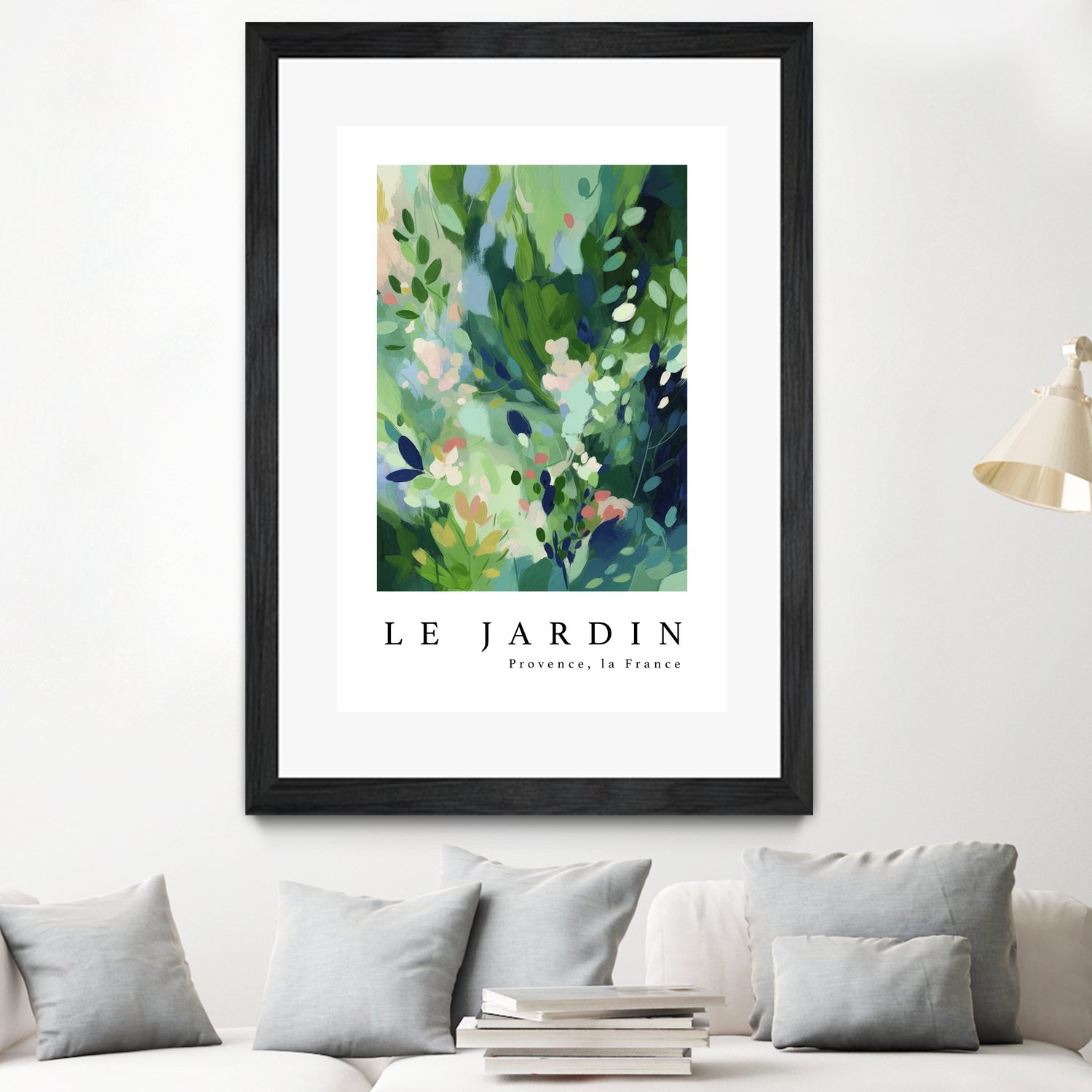 Le jardin by M Studio on GIANT ART - pink flowers