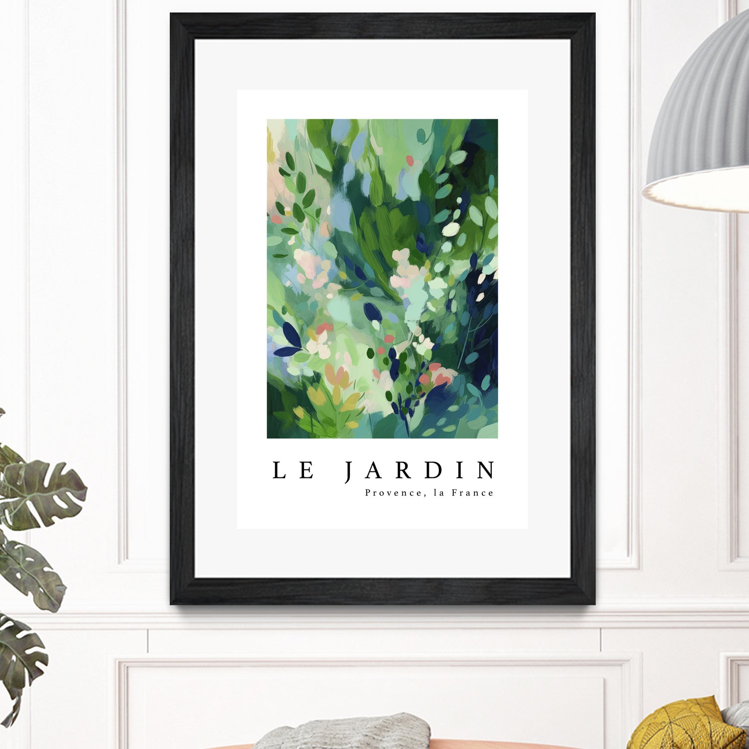 Le jardin by M Studio on GIANT ART - pink flowers