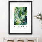 Le jardin by M Studio on GIANT ART - pink flowers