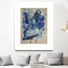 Breathe in the Ocean by Janet London on GIANT ART - blue abstract