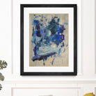 Breathe in the Ocean by Janet London on GIANT ART - blue abstract