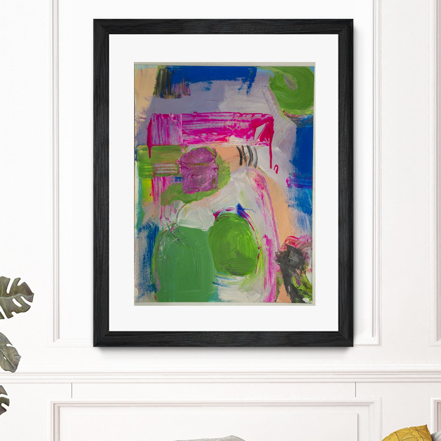 Spring is Sprung by Janet London on GIANT ART - pink abstract