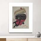 Spirit Arrow by Janet London on GIANT ART - pink abstract