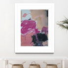 Pink Meltdown by Janet London on GIANT ART - black abstract