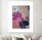 Pink Meltdown by Janet London on GIANT ART - black abstract