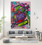 Love is Everything by Janet London on GIANT ART - red abstract