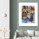 Landscape of Love by Janet London on GIANT ART - multi colours abstract