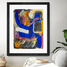 It All Leads Here by Janet London on GIANT ART - blue abstract