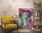Love That Body by Janet London on GIANT ART - blue abstract