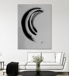 The Great Wave by Janet London on GIANT ART - black ink abstract