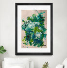 Endless Turquoise and Green No 2 by Janet London on GIANT ART - green abstract