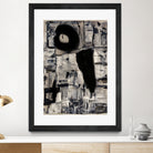 Ancient Shapes by Janet London on GIANT ART - black and white abstract