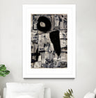 Ancient Shapes by Janet London on GIANT ART - black and white abstract