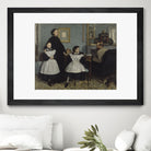 The Bellelli Family by Edgar Degas on GIANT ART - black figurative