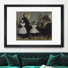 The Bellelli Family by Edgar Degas on GIANT ART - black figurative