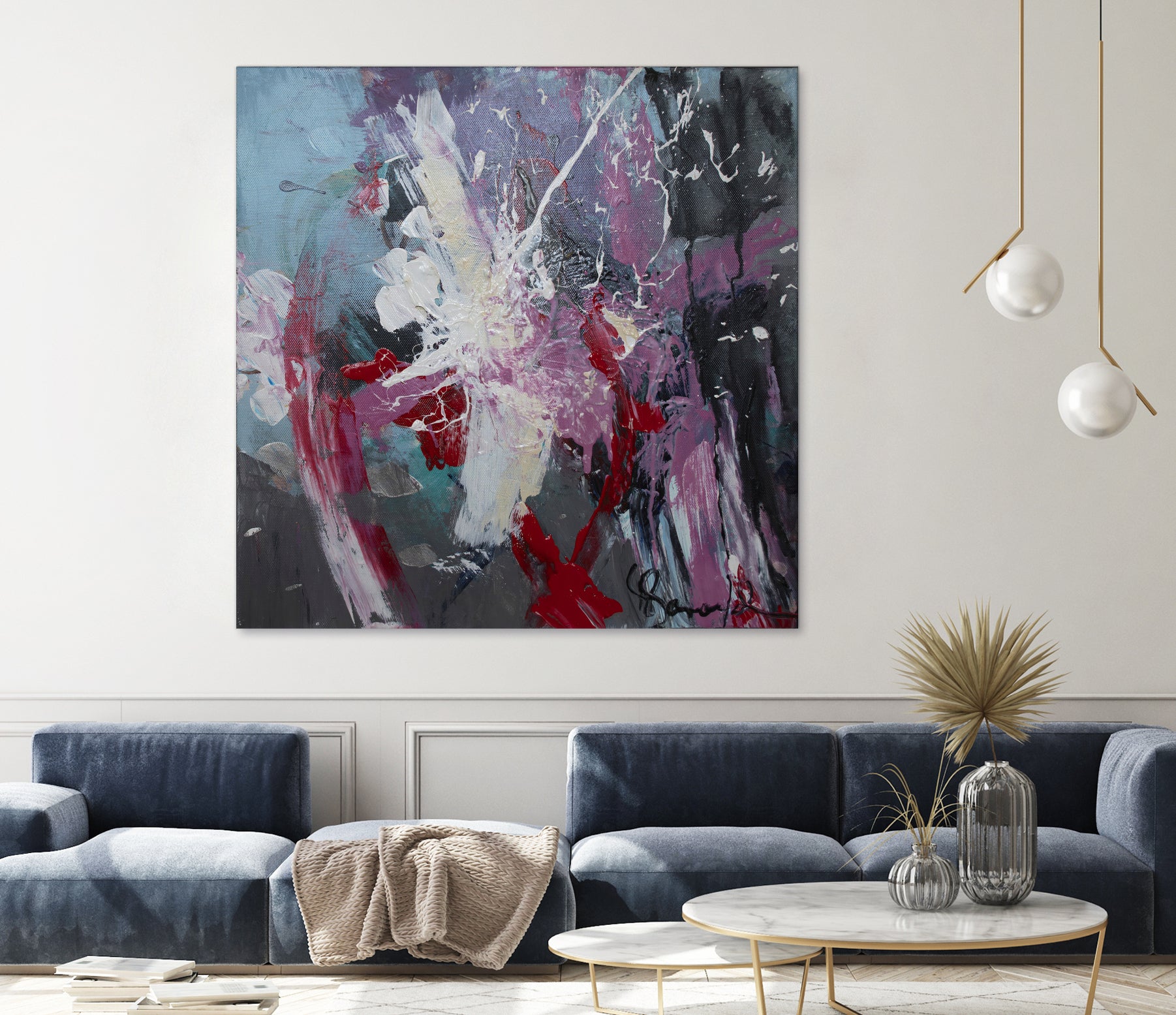 Climax by Doris Savard on GIANT ART - red