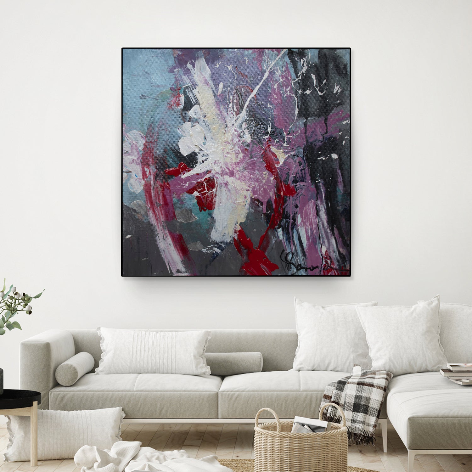 Climax by Doris Savard on GIANT ART - red