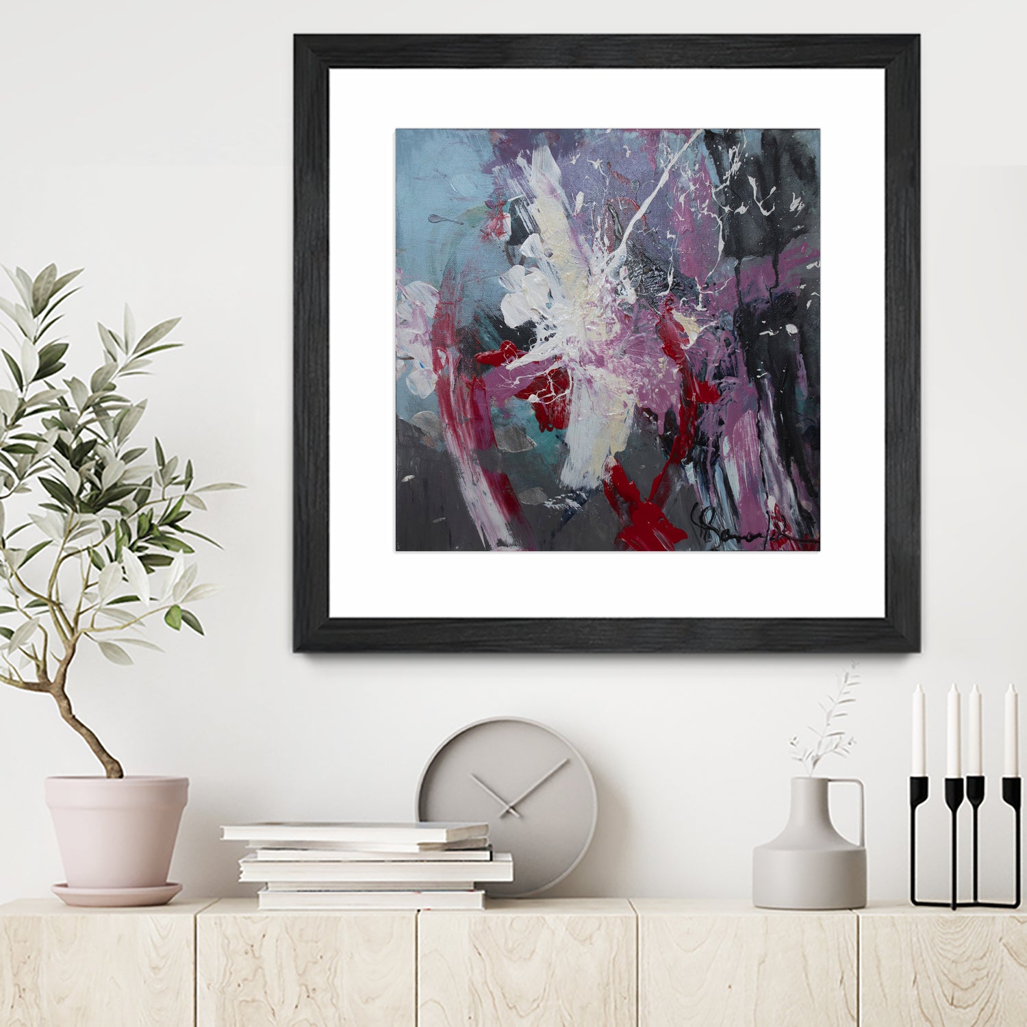 Climax by Doris Savard on GIANT ART - red