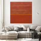 Hot abstract home by Diane Lambin on GIANT ART - orange abstract