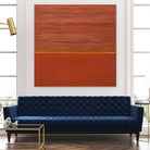 Hot abstract home by Diane Lambin on GIANT ART - orange abstract