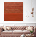 Hot abstract home by Diane Lambin on GIANT ART - orange abstract