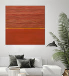 Hot abstract home by Diane Lambin on GIANT ART - orange abstract