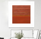 Hot abstract home by Diane Lambin on GIANT ART - orange abstract