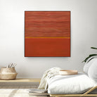 Hot abstract home by Diane Lambin on GIANT ART - orange abstract