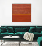 Hot abstract home by Diane Lambin on GIANT ART - orange abstract