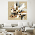 Chaotic Harmony by M Studio on GIANT ART - white