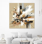 Chaotic Harmony by M Studio on GIANT ART - white