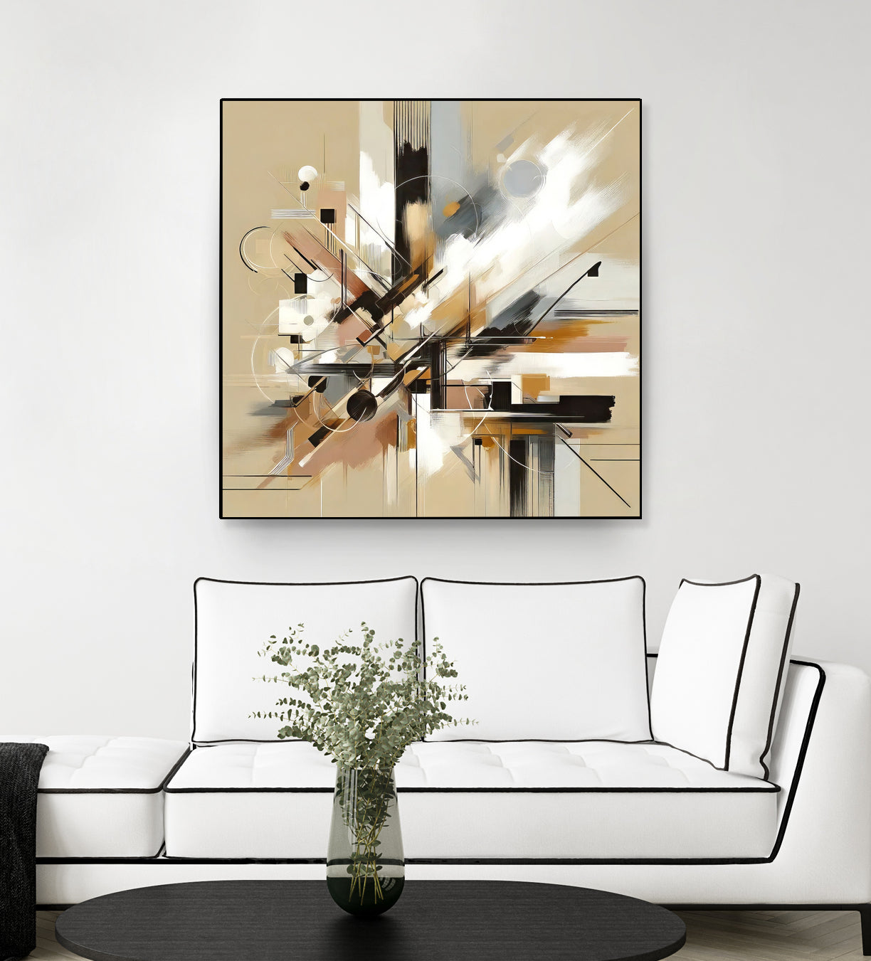 Chaotic Harmony by M Studio on GIANT ART - white