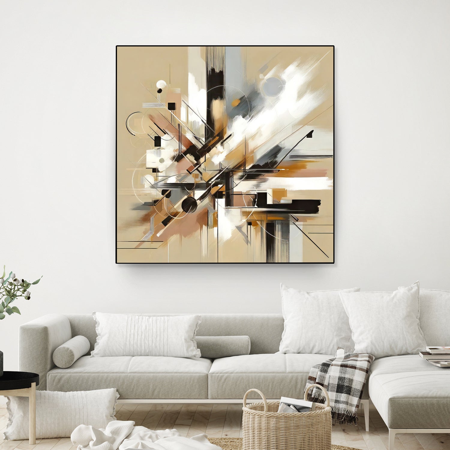 Chaotic Harmony by M Studio on GIANT ART - white