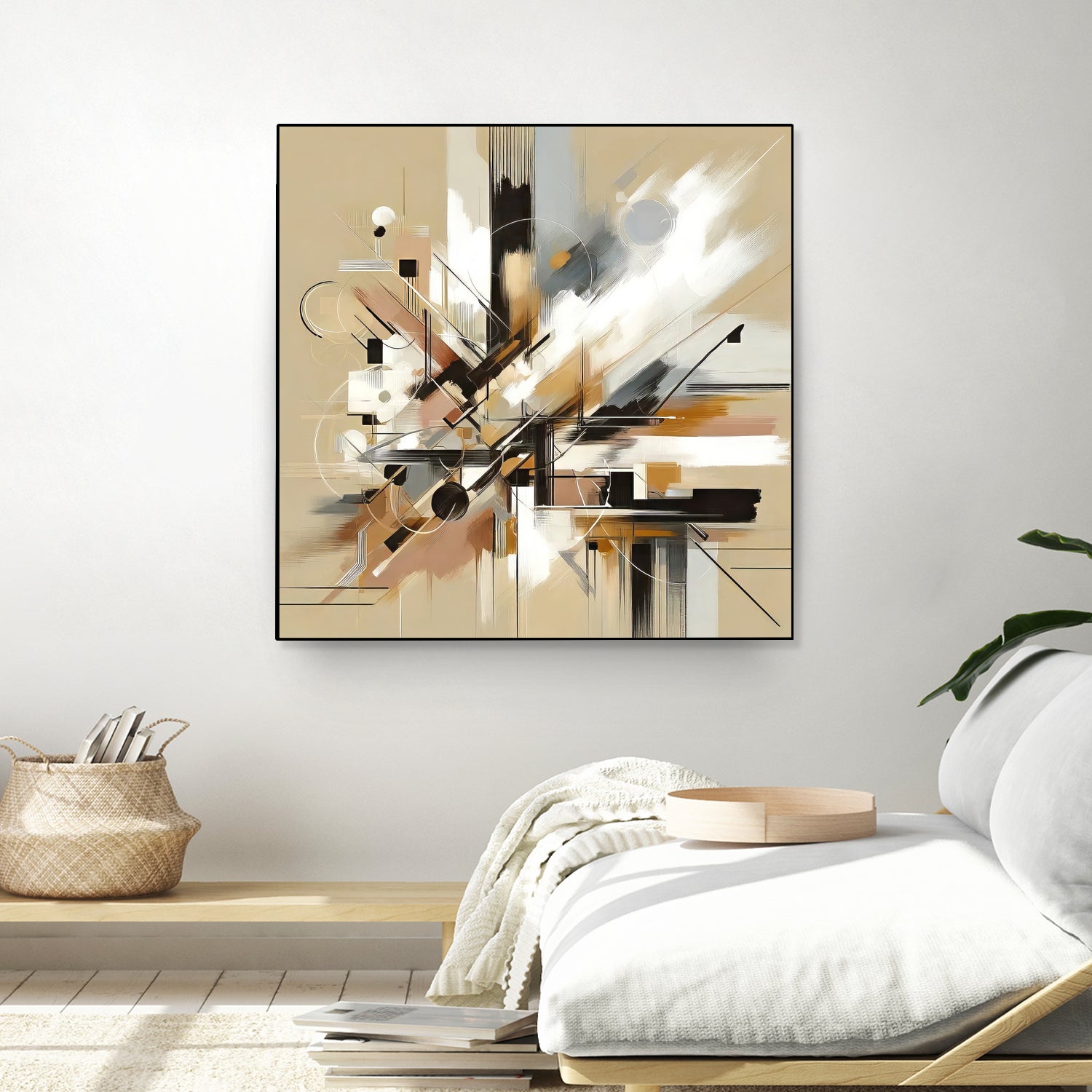 Chaotic Harmony by M Studio on GIANT ART - white