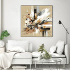 Chaotic Harmony by M Studio on GIANT ART - white