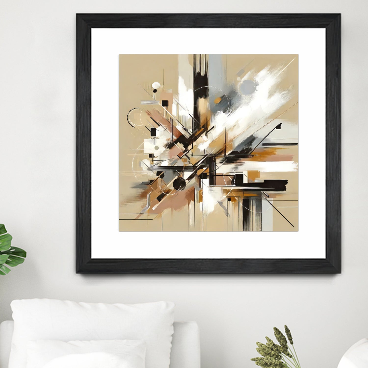 Chaotic Harmony by M Studio on GIANT ART - white