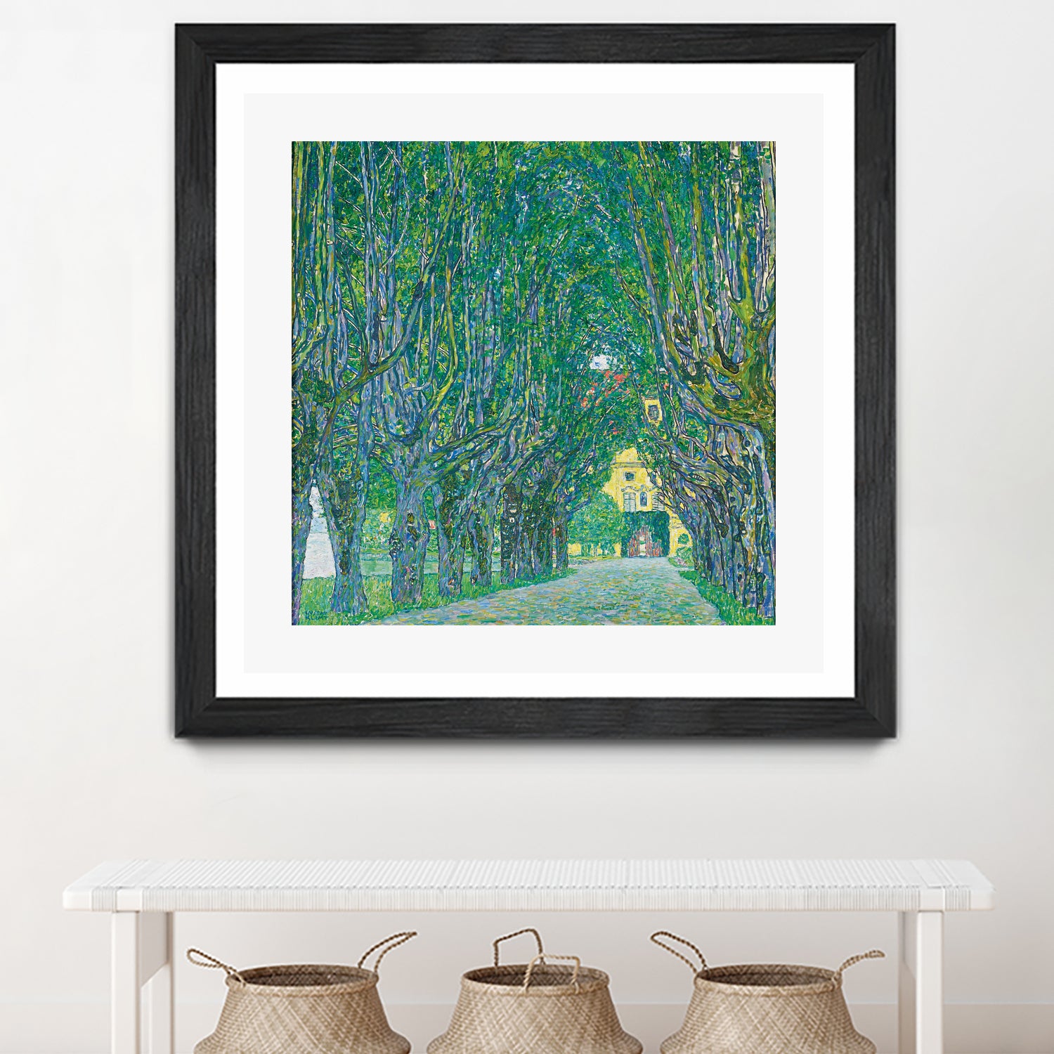 Allee Zum Shloss Kammer by Gustav Klimt on GIANT ART - green masters