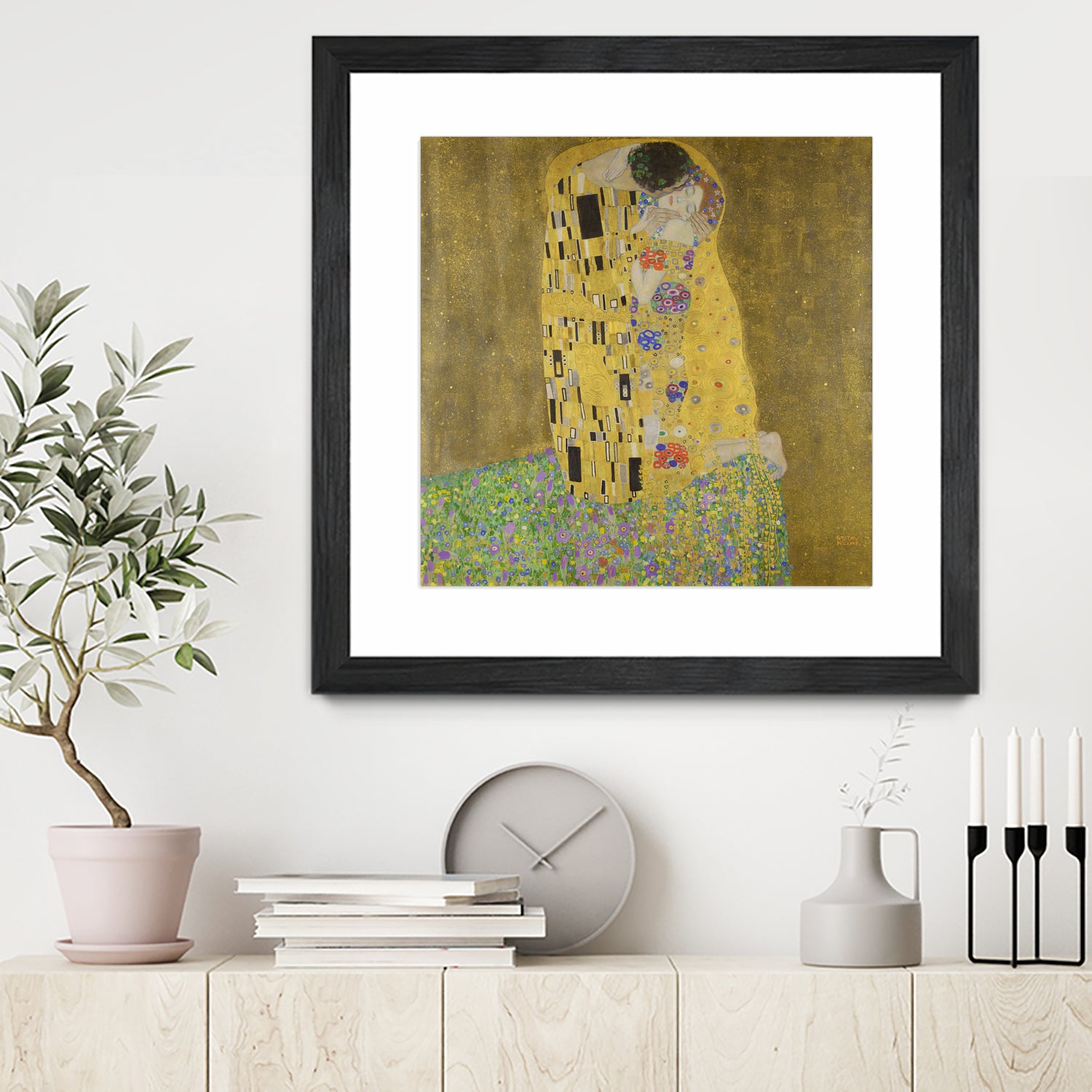 The Kiss by Gustave Klimt  on GIANT ART - museums