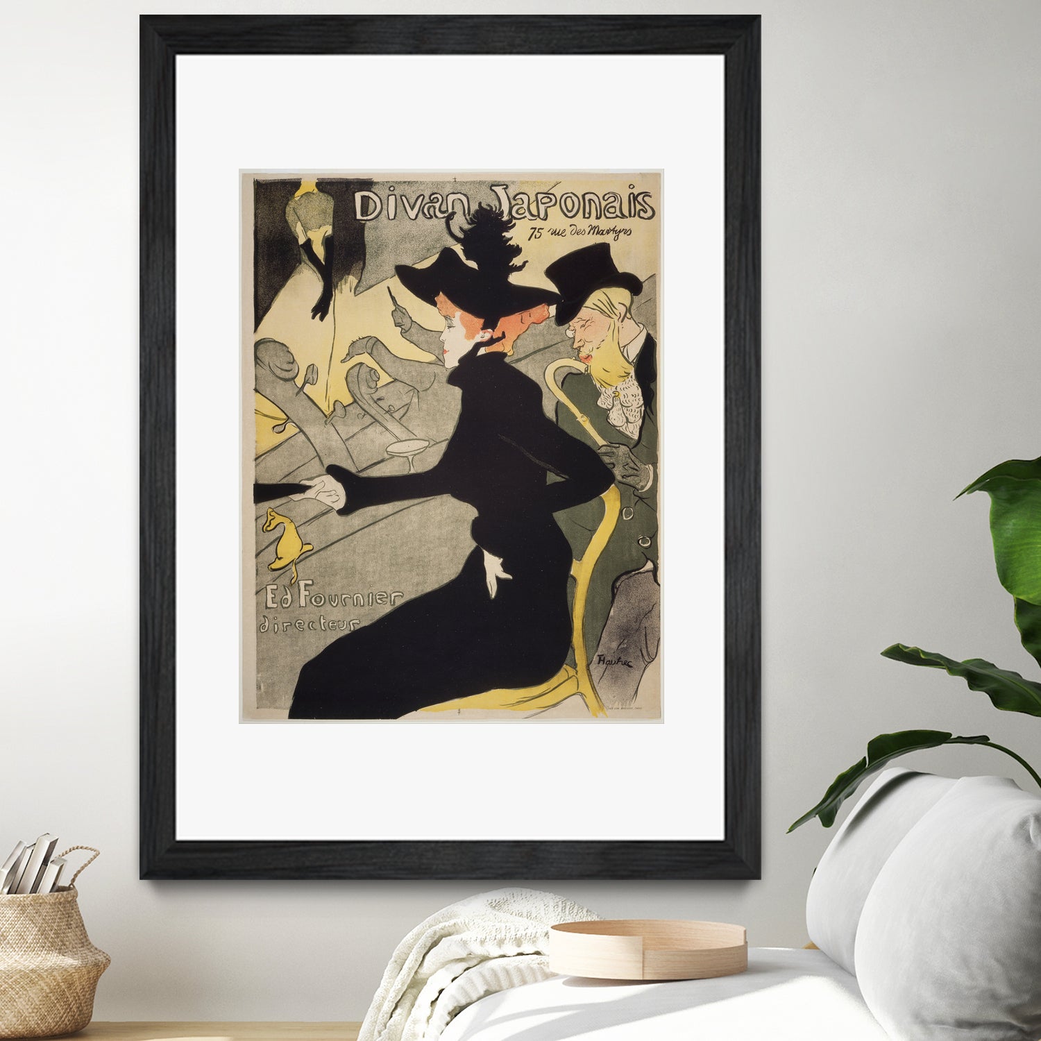 Divan Japonais by Henri de Toulouse Lautrec on GIANT ART - museums