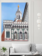 The Duomo of Florence by Matthew Holden Bates on GIANT ART - blue landscape